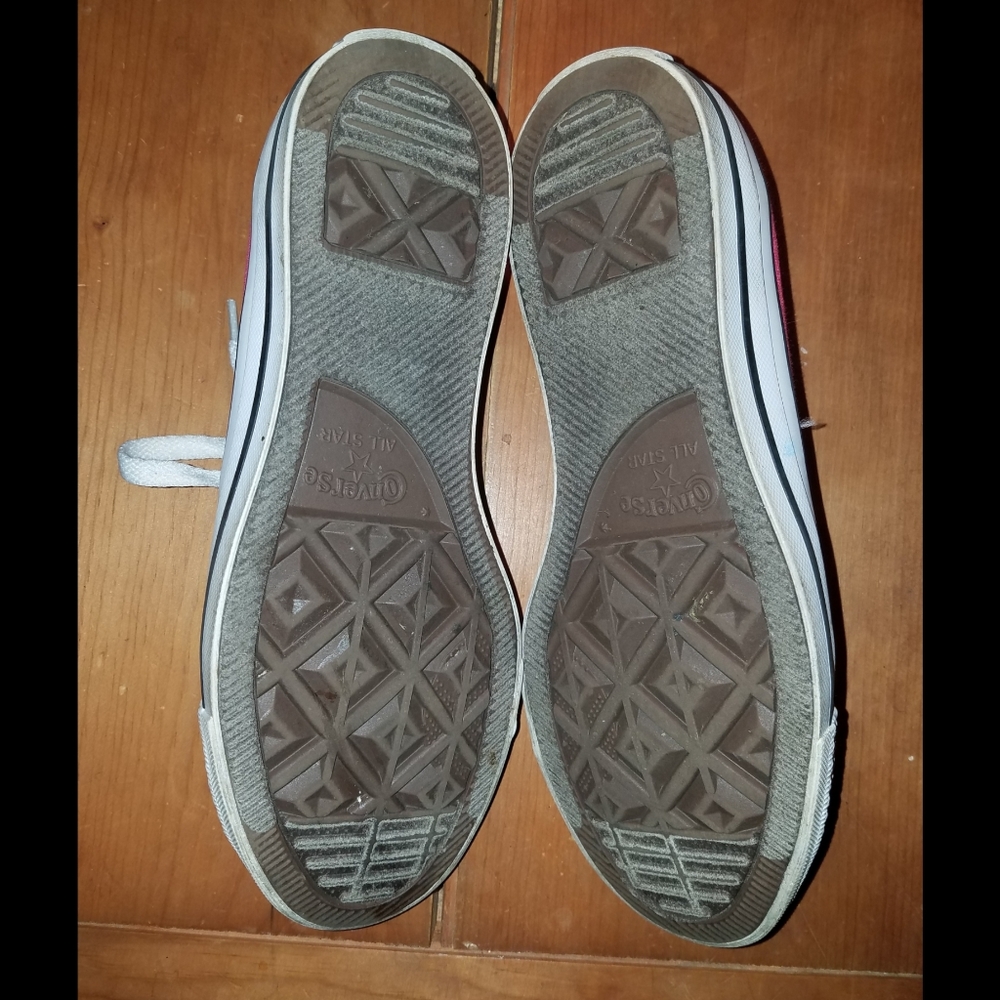 Converse All Star Low Top Pink 7 - Picture 2 of 5